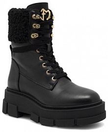 Botki Eva Minge czarne damskie 