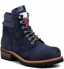 Trapery Tommy Jeans granatowe męskie 