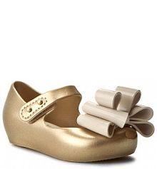 Buty na rzepy Melissa złote dziecięce 