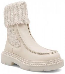 Botki Badura beżowe damskie 