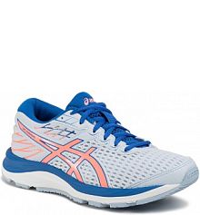 Półbuty sznurowane Asics niebieskie dziecięce 