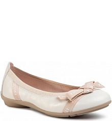 Baleriny Hispanitas beżowe damskie 