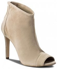 Botki na szpilce Gino Rossi beżowe 