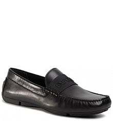 Mokasyny Emporio Armani czarne męskie 
