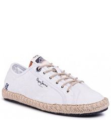 Espadryle Pepe Jeans białe damskie 