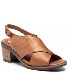 Sandały Fly London brązowe damskie 