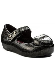 Buty na rzepy Melissa czarne dziecięce 
