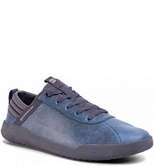 Półbuty sznurowane CATerpillar granatowe męskie 