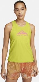 Damska koszulka bez rękawów do biegania w terenie Nike Dri-FIT Zieleń damskie