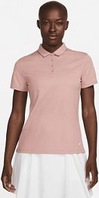 Damska koszulka polo do golfa Nike Dri-FIT Victory różowe damskie