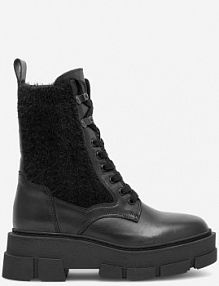 Trzewiki Badura czarne damskie AGUEDA-2605