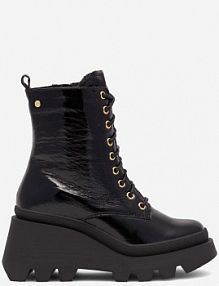 Trzewiki EVA MINGE czarne damskie Lavazza-003