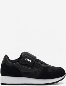 Sneakersy Fila czarne dziecięce RETROQUE VELCRO KIDS FFK0036 80010