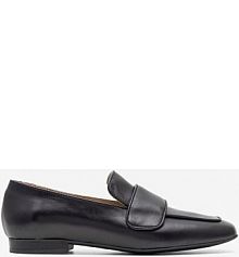 Mokasyny gino rossi czarne damskie BIANCA-E23-23725PE