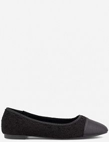 Baleriny Jenny Fairy czarne damskie LIZ CM230505-1
