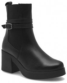 Botki na słupku Lasocki czarne 