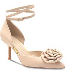 Szpilki Eva Minge beżowe 