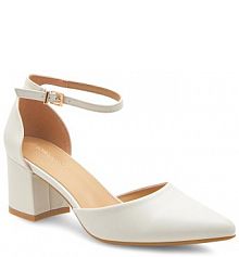 Czółenka Jenny Fairy białe 