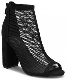 Botki na słupku Jenny Fairy czarne 