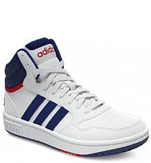 Półbuty sznurowane adidas białe dziecięce 