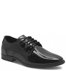 Półbuty sznurowane Lasocki Young czarne dziecięce 