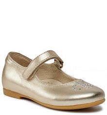 Sandały Calvin Klein Jeans złote dziecięce 