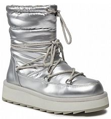 Śniegowce Tamaris srebrne damskie 