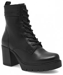 Botki na słupku Lasocki czarne 