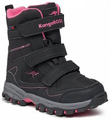 Śniegowce KangaRoos czarne dziecięce 