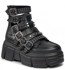 Trapery Steve Madden czarne damskie 