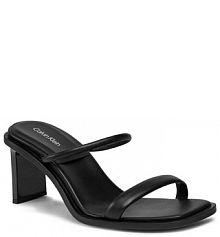 Klapki na słupku Calvin Klein czarne 