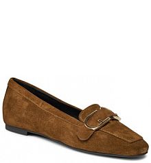 Baleriny Furla brązowe damskie 