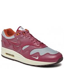 Półbuty sznurowane Nike bordowy męskie 