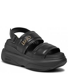 Sandały Liu Jo czarne damskie 