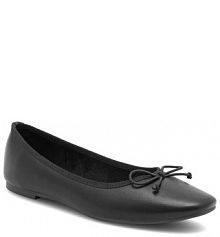 Baleriny Jenny Fairy czarne damskie 