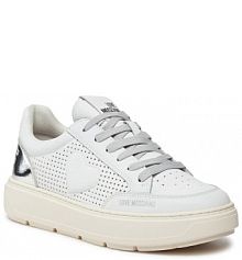 Sneakersy LOVE MOSCHINO białe damskie 