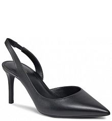 Sandały na szpilce MICHAEL Michael Kors czarne 