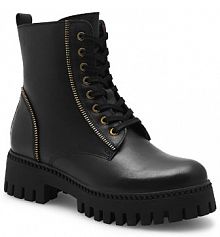 Botki na słupku Sergio Bardi czarne 