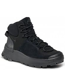 Półbuty sznurowane Nike czarne damskie 