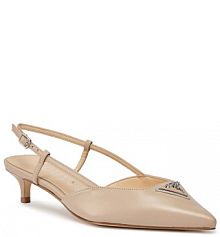 Sandały na słupku Guess beżowe 