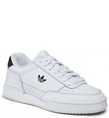 Półbuty sznurowane adidas białe damskie 