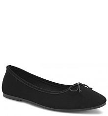 Baleriny Jenny Fairy czarne damskie 