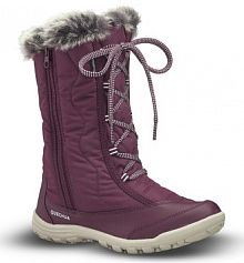 Buty turystyczne śniegowce dla dzieci Quechua SH500 Warm wodoodporne suwak dziecięce