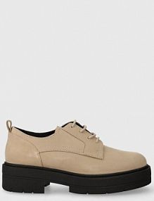 Półbuty sznurowane Geox  beżowe damskie D36VDH.000CL.C5004