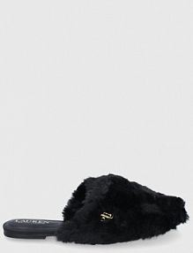 Kapcie Lauren Ralph Lauren  czarne damskie 802851159002.001