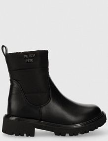 Botki PATRIZIA PEPE  czarne dziecięce PPJ779