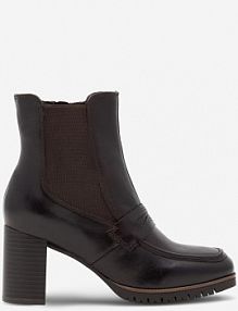 Botki na obcasie Sergio Bardi brązowe WB-C1042-01SB