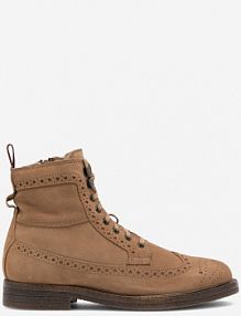 Trzewiki Sergio Bardi beżowe męskie HOLMES-02 MB