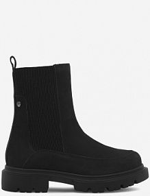 Botki na obcasie Sergio Bardi czarne EST-C1009-01SB