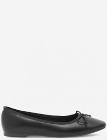 Baleriny Jenny Fairy czarne damskie LS5399-25